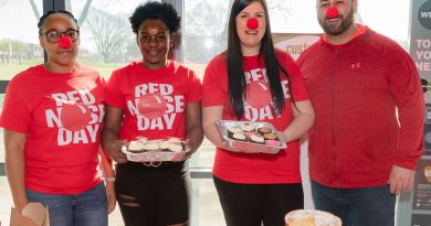 Red Nose Day marked at local HMS bases