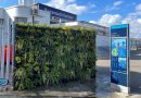 ‘Living wall’ greets Gosport commuters and visitors