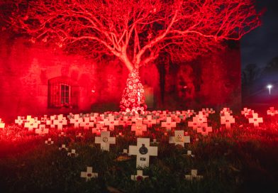Cadets plant poppies for 2025 Remembrance garden